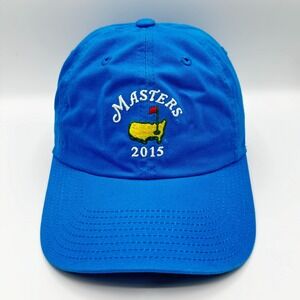 Augusta National Masters 2015 Golf Hat Adult Blue American Needle Adjustable Cap